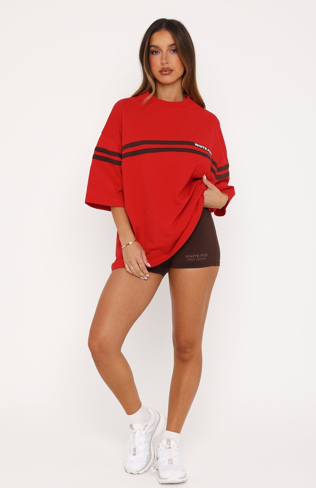 Emmie Oversized Tee Red
